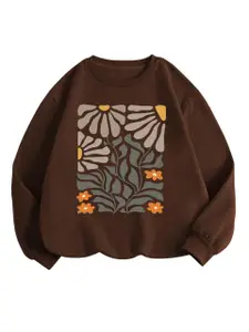 Visit the TAGAS Store TAGAS Women's Sweatshirt| Jumper Women Winter Wear| Floral Print (Sweatshirt) for Women |Womens Winter wear