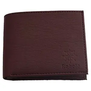 Rabela Men's Dark Brown Leather Wallet RW-1012