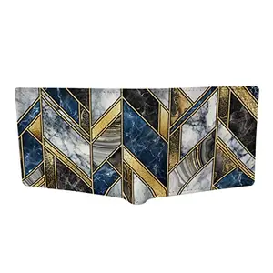 CRAFTSEVER Canvas Wallet for Men and Boys 6 Card Holder Wallet,bi fold Canvas Printed Genuine Wallet and Purse Card Holders for Men (Dark Brown)