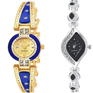 RPS FASHION WITH DEVICE OF R Analog Multicolor Dial Girl's & Women's Combo of 2