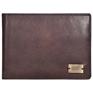 Leatherman Fashion LMN Men Casual, Travel, Trendy Brown Genuine Leather Wallet 02_MPC