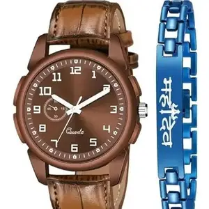 Stylish Watch Men Wrist Watch with Bracelet Analog Watches|Style -3707| for Casual wear and Daily wear