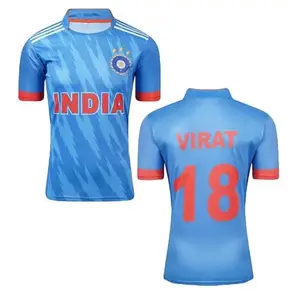 IND VIRAT T20 Cricket Team Jersey 2024 -(Mens & Kids)(Large 40) Multicolour