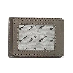 Spykar Men Olive Leather Card Case