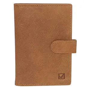 Style Shoes Tan Smart and Stylish Leather Passport Holder