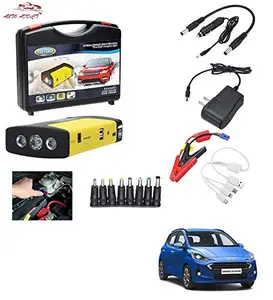 AUTOADDICT Auto Addict Car Jump Starter Kit Portable Multi-Function 50800MAH Car Jumper Booster,Mobile Phone,Laptop Charger with Hammer and seat Belt Cutter for Grand i10 Nios