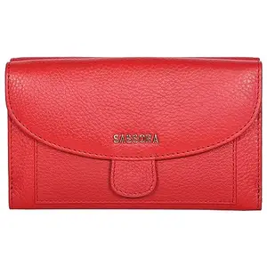 Sassora Genuine Leather Stylish Medium Size Women's RFID Wallet