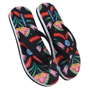 Dashny Women's (1547) Black Casual Slippers 7 UK