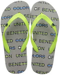 United Colors of Benetton Men's Grey Slipper-9 Kids UK (21P8CFFPM819I)