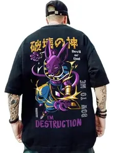 TLBTLB01090-over-size-tshirt Black