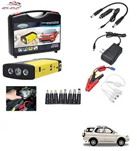AUTOADDICT Auto Addict Car Jump Starter Kit Portable Multi-Function 50800MAH Car Jumper Booster,Mobile Phone,Laptop Charger with Hammer and seat Belt Cutter for Tata Safari Dicor