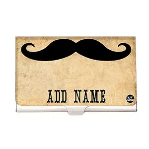 Hipster - Personalized Designer Visting Card Holder - Nutcase Your Name Business Card Holders