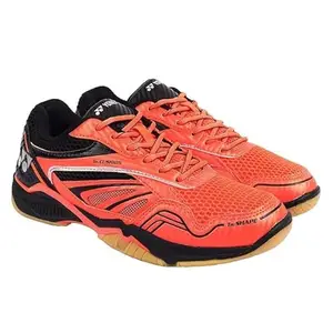 Yonex Court Ace Light 2 Badminton Shoes Bright Orange/Black UK-10