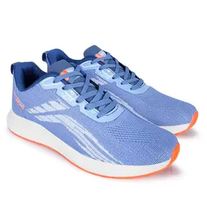 Lancer Mens FLASH-10RBL-ORG Blue Running Shoe, 10