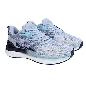 Lancer Mens ENERGY-19LGR-BLU Light Grey Running Shoe