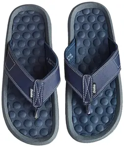 Bata Men's Slippers (871-9813)(JOY 12-M2)(Blue)(9 UK/India)