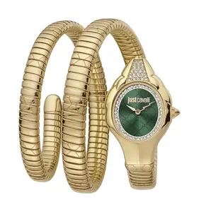 Just Cavalli Anlog Watch for Women-JC1L189M0045 Gold Color