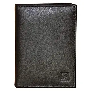 Style98 Shoes Pure Leather Pocket Size Women Wallet & Card Holder for Men & Women -Black- Small (9164BEQ-IA)
