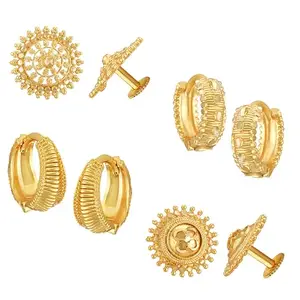 VFJ VIGHNAHARTA FASHION JEWELLERY Vighnaharta Premium Earring Combo Set 4 Pair Earrings For Women & Girls [VFJ2284-2339-2337-2286ERG]