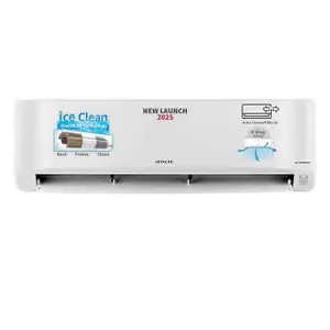 Hitachi 1.5 Ton Class 3 Star, 4-Way Swing, ice Clean, Xpandable+, Inverter Split AC (100% Dust Filter, 3400SXL RAS.D318PCCIBS)