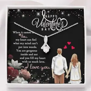 rakva 925 Sterling Silver Gift Wife Necklace, Necklace Pendant Valentines Gift For Her Wife Gift You Are Gorgeous Inside Out!