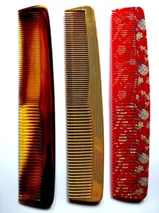 Kanta Stores Derby D28 Grooming Graduated Comb for Women & Men (Pack of 3)