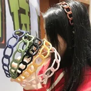 Ring Style Matte Hairband for girl and women pack of 4 pcs