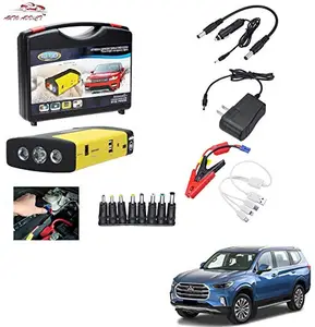AUTOADDICT Auto Addict Car Jump Starter Kit Portable Multi-Function 50800MAH Car Jumper Booster,Mobile Phone,Laptop Charger with Hammer and seat Belt Cutter for MG Gloster