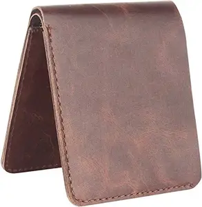 HINTZ Genuine Leather 100% Pure Wallet/Card Holder/Money Clip RFID Protected Multiple Card Slots Slim Stylish New Products