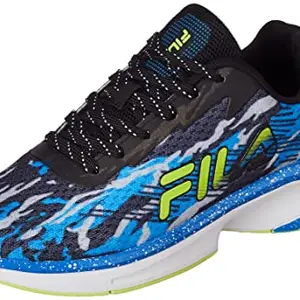 FILA Men Grizzle BLK/BLU/LIM PNCH Sports Shoes11010625 11