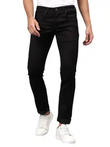 Visit the Cantabil Store Cantabil Solid Jeans Flat Front Mid Rise Full Length Regular Fit Casual Jeans for Men | Jeans for Mens | Men Full Length Casual Jeans (P_MDNM00552)