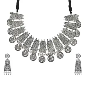 VOYLLA Nrityotsava Amulya Collar Necklace Set For Women|Necklace Set For Women|Womens Gift|Gift For Her|