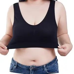 Girls and Womens Padded Inner wear for T-Shirts useBlackSize-30(D,Back Hook BraBlack-30)