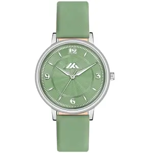 R1O Analog Watches for Women Watches Design with Precious Look |Heavy Band Rubber Attractive Color Green Casual Analog Dial Stylish Watch for Regular -154