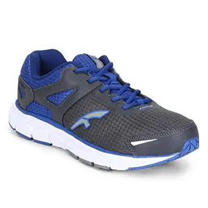 FURO by Redchief Men's BMID Grey/Monaco Blue Running Shoes