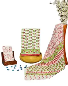 Generic SHYAM TEXTILE Latest Cotton kantha Unstitched Suit Set for Women with Dupatta for Women & Girls