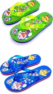 BUTAX Boys & Girls Slip On Slipper Flip Flop (Multicolor) kids combo gb 5