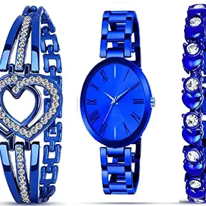 WATCHSTAR New Design StylishTrendy Watches and Bracelet Combo for Girls and Women(SR-944) AT-944