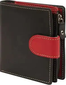 HINTZ Genuine Leather 100% Pure Wallet/Card Holder/Money Clip RFID Protected Multiple Card Slots Slim Stylish New Products