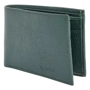 Rabela Men's Green Wallet RW-706
