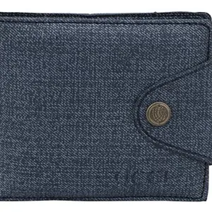 Poland Jeans Fabric Men's Wallet (bluejeans_Blue)