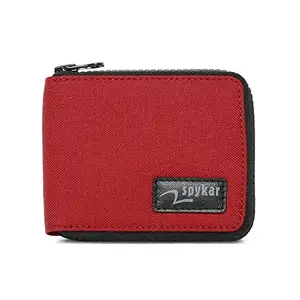 Spykar Men Red Leather Wallet
