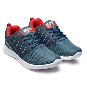 ASIAN Men's Century-12 Sports Running,Walking & Gym Shoes Lightweight Eva Sole with Extra Comfort Casual Snaeker Shoes for Men's Green,RED