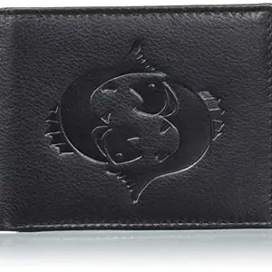 Justrack Men Black Genuine Leather Wallet (LWM00191-JT_4)