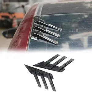 AutoBizarre Car Styling Decorative ABS Car Windshield/Side Fender Vents Air Flow Duct Wings Universal for All Cars