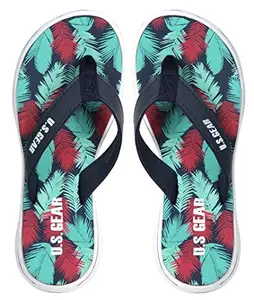 U.S. GEAR U.S.GEAR Slippers and Flip Flops for Women,Comfortable Soft Footbed,Stylish Attractive Colours,Casual Daily Wear Footwear,Hawai Outdoor Fashion-7 UK