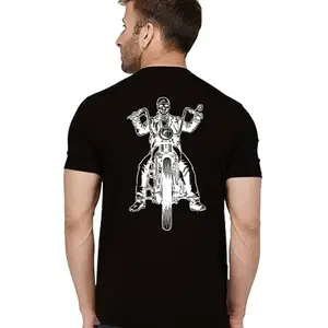 Men's Round Neck T-Shirt | Comfortable & Stylish Men's T-Shirt Idea for Gym, Sports, Casual Outings, or Lounge Wear - Small|6347 Navy