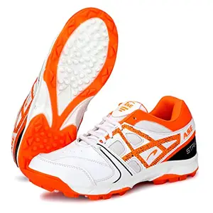 ASE Mens Orange Professional Cricket Shoes 8 UK/IND