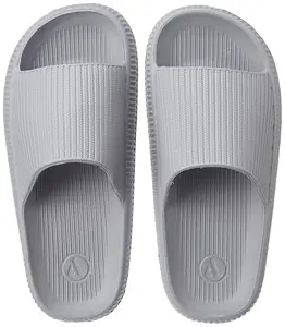 Aqualite Women NEO-354 Slipper, Grey, 8 UK/India