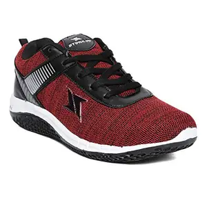 PARAGON Blot Men Casual Shoes | Stylish Walking Outdoor Shoes for Everyday Wear | Smart & Trendy Design for Occasion wear | Comfortable Cushioned Soles Red